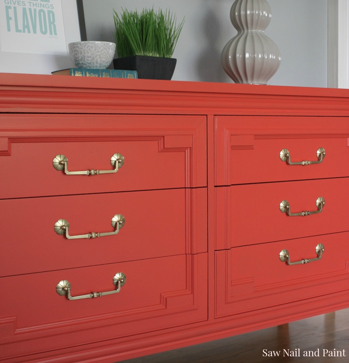 Coral And Brass Dresser Hardware 2 Jpg Saw Nail And Paint